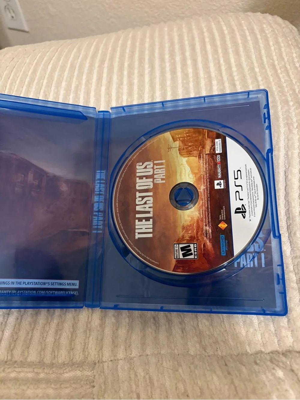 PlayStation PS5 The Last of Us Part I - Blue Case